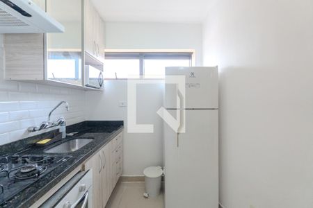 Cozinha de apartamento para alugar com 1 quarto, 49m² em Bela Vista, São Paulo