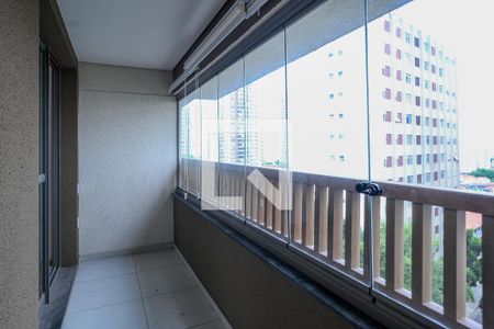 Varanda Studio de apartamento para alugar com 1 quarto, 32m² em Vila Gumercindo, São Paulo