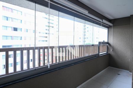 Varanda Studio de apartamento para alugar com 1 quarto, 32m² em Vila Gumercindo, São Paulo