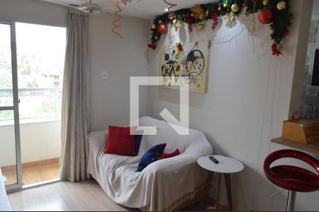 Sala de apartamento à venda com 2 quartos, 55m² em Pechincha, Rio de Janeiro