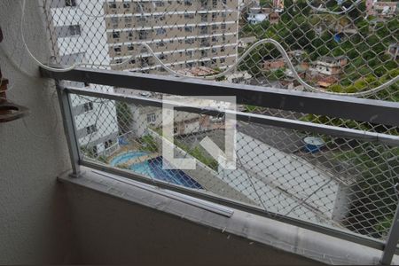 Varanda de apartamento à venda com 2 quartos, 55m² em Pechincha, Rio de Janeiro