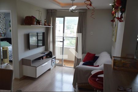 Sala de apartamento à venda com 2 quartos, 55m² em Pechincha, Rio de Janeiro