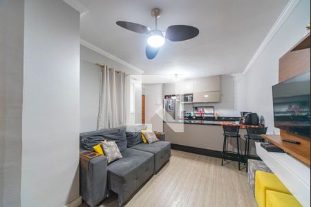 Sala de apartamento à venda com 2 quartos, 100m² em Jardim Stetel, Santo André