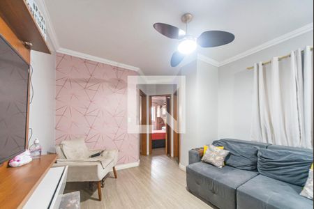 Sala de apartamento à venda com 2 quartos, 100m² em Jardim Stetel, Santo André