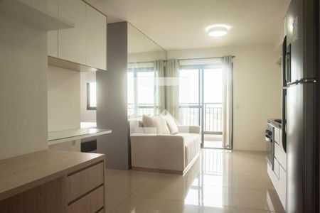 Sala de apartamento para alugar com 1 quarto, 38m² em Mirandópolis, São Paulo