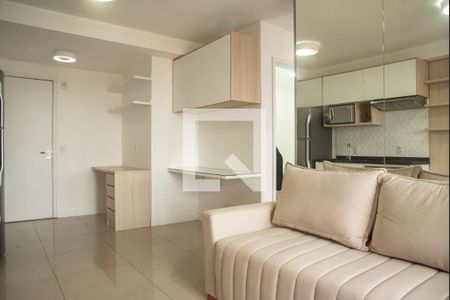 Sala de apartamento para alugar com 1 quarto, 38m² em Mirandópolis, São Paulo