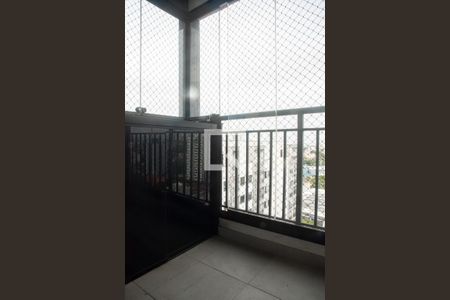 Varanda da Sala de apartamento para alugar com 1 quarto, 38m² em Mirandópolis, São Paulo