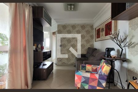 Sala  de apartamento para alugar com 2 quartos, 60m² em Vila Príncipe de Gales, Santo André