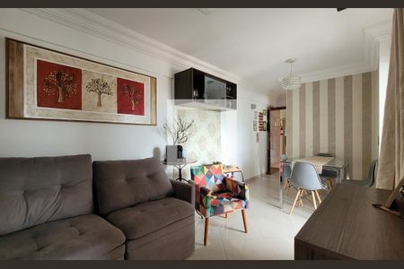 Sala  de apartamento para alugar com 2 quartos, 60m² em Vila Príncipe de Gales, Santo André