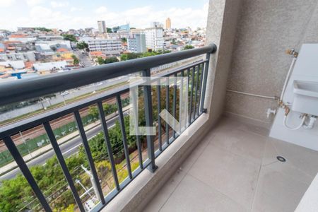 Varanda da Sala de apartamento à venda com 2 quartos, 42m² em Vila Guilhermina, São Paulo