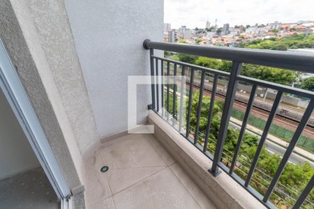 Varanda da Sala de apartamento à venda com 2 quartos, 42m² em Vila Guilhermina, São Paulo