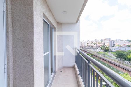 Varanda da Sala de apartamento à venda com 2 quartos, 42m² em Vila Guilhermina, São Paulo