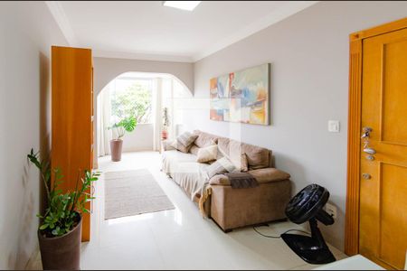 Sala de apartamento para alugar com 3 quartos, 86m² em Estoril, Belo Horizonte