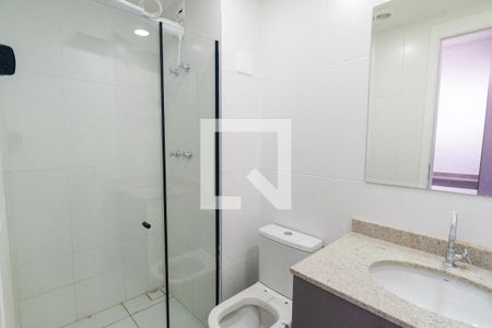 Banheiro de apartamento para alugar com 1 quarto, 25m² em Vila Clementino, São Paulo