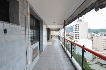 Varanda da Sala de apartamento para alugar com 4 quartos, 200m² em Maracanã, Rio de Janeiro