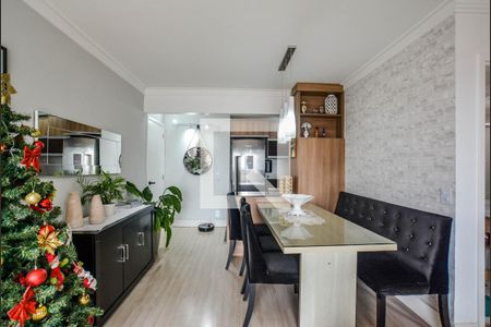 Sala de Jantar de apartamento à venda com 2 quartos, 66m² em Vila Metalúrgica, Santo André