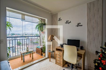 Sala de apartamento à venda com 2 quartos, 66m² em Vila Metalúrgica, Santo André