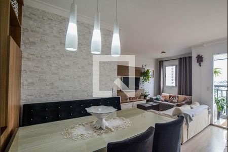 Sala de Jantar de apartamento à venda com 2 quartos, 66m² em Vila Metalúrgica, Santo André