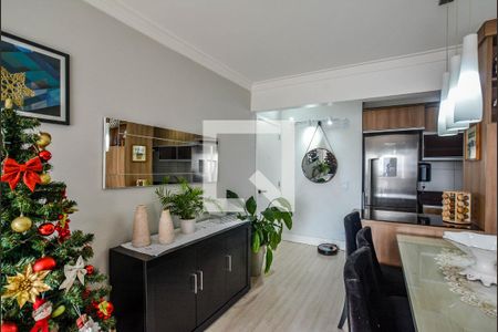 Sala de Jantar de apartamento à venda com 2 quartos, 66m² em Vila Metalúrgica, Santo André