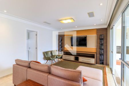 Sala  de apartamento à venda com 4 quartos, 204m² em Vila Gertrudes, São Paulo