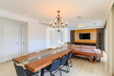 Sala de Jantar de apartamento à venda com 4 quartos, 204m² em Vila Gertrudes, São Paulo