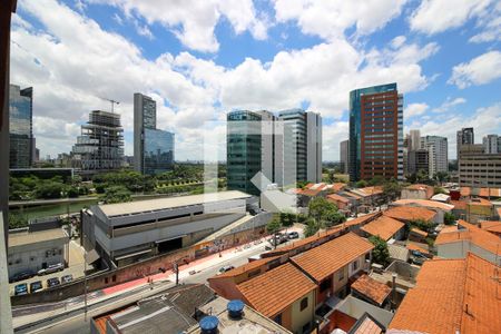 Vista de kitnet/studio para alugar com 1 quarto, 24m² em Pinheiros, São Paulo