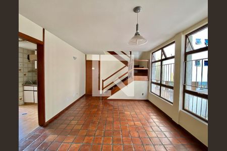 Sala de apartamento à venda com 3 quartos, 140m² em Gutierrez, Belo Horizonte