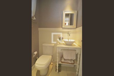 Lavabo de casa de condomínio para alugar com 3 quartos, 140m² em Marechal Rondon, Canoas