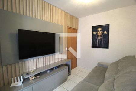 Sala de apartamento para alugar com 2 quartos, 55m² em Laranjeiras, Uberlândia