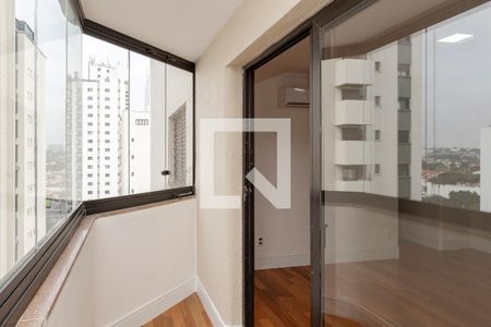 Varanda da Sala de apartamento para alugar com 3 quartos, 197m² em Campo Belo, São Paulo