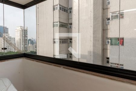 Varanda da Sala de apartamento para alugar com 3 quartos, 197m² em Campo Belo, São Paulo