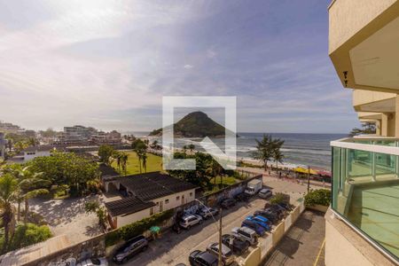 Varanda Vista de apartamento para alugar com 1 quarto, 55m² em Recreio dos Bandeirantes, Rio de Janeiro