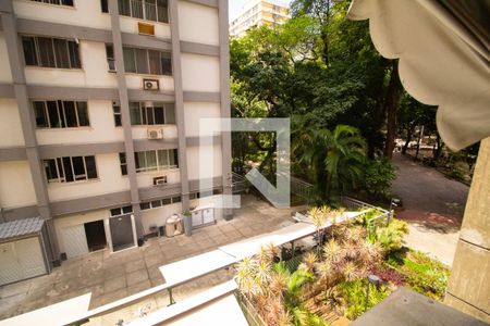 Vista da Sala de apartamento para alugar com 3 quartos, 101m² em Leblon, Rio de Janeiro