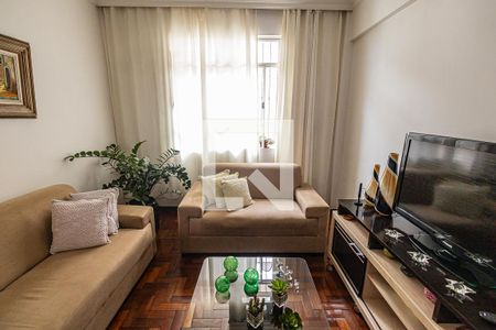 Sala de apartamento à venda com 3 quartos, 127m² em Castelo, Belo Horizonte