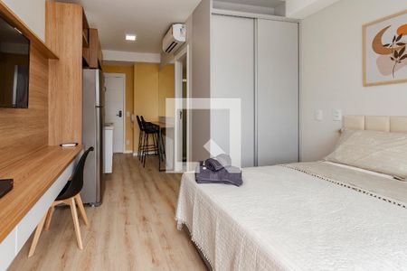 Studio de kitnet/studio para alugar com 1 quarto, 29m² em Jardim das Acacias, São Paulo