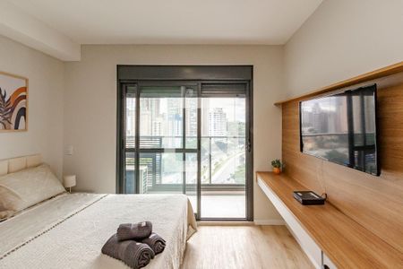 Studio de kitnet/studio para alugar com 1 quarto, 29m² em Jardim das Acacias, São Paulo