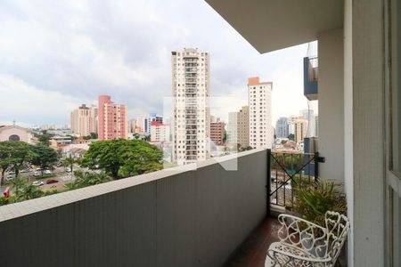 Varanda Sala de apartamento à venda com 3 quartos, 184m² em Vila Assunção, Santo André