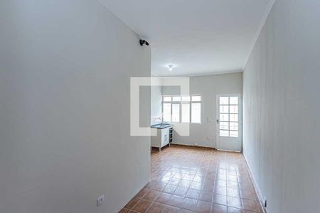 Sala, cozinha e área de serviço de apartamento para alugar com 1 quarto, 40m² em Jardim Maristela, São Paulo