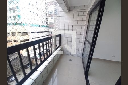 varanda de apartamento para alugar com 2 quartos, 66m² em Centro, São Vicente