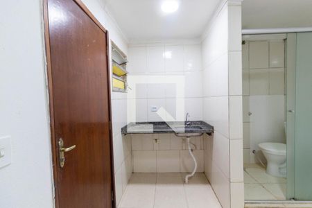 Cozinha de kitnet/studio para alugar com 1 quarto, 12m² em Brás, São Paulo