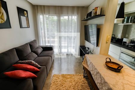 Sala de apartamento à venda com 2 quartos, 56m² em Jardim Ampliacao, São Paulo