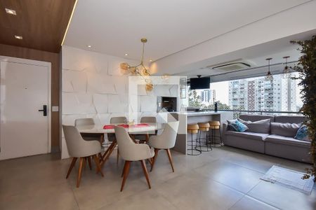 Sala de Jantar de apartamento para alugar com 3 quartos, 127m² em Jardim Caboré, São Paulo