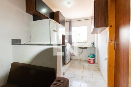 Cozinha de apartamento para alugar com 2 quartos, 40m² em Sobradinho, Brasília