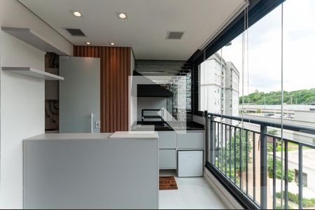 Varanda Gourmet de apartamento para alugar com 2 quartos, 65m² em Lapa, São Paulo