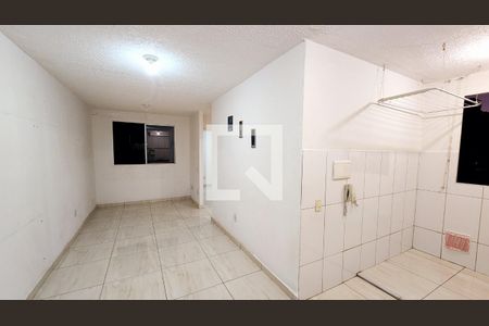 Cozinha e Área de Serviço de apartamento para alugar com 2 quartos, 45m² em Fazenda Grande, Jundiaí