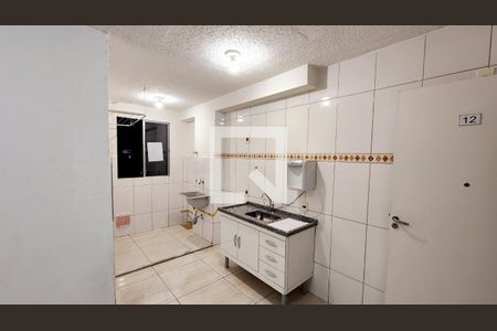 Cozinha e Área de Serviço de apartamento para alugar com 2 quartos, 45m² em Fazenda Grande, Jundiaí