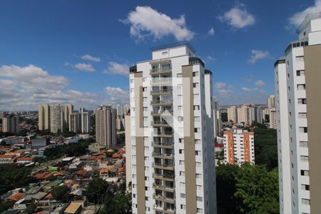 Vista da sacada de apartamento à venda com 3 quartos, 136m² em Vila Campo Grande, São Paulo