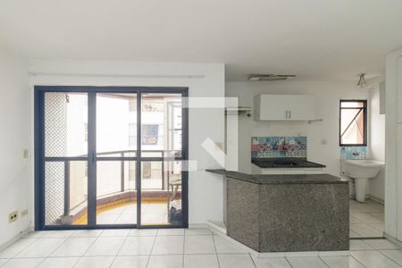 Sala de apartamento à venda com 1 quarto, 42m² em Santa Cecilia, São Paulo