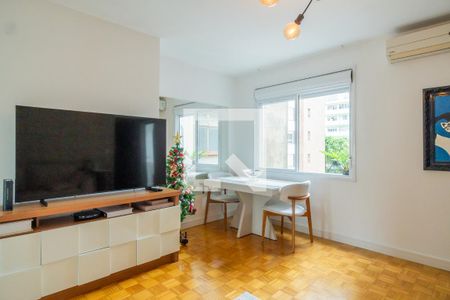 Sala de apartamento à venda com 2 quartos, 83m² em Menino Deus, Porto Alegre