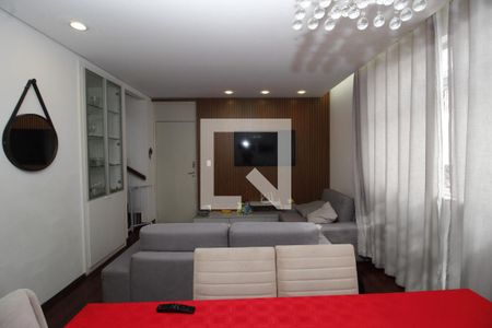 Sala  de apartamento à venda com 3 quartos, 170m² em Cidade Nova, Belo Horizonte